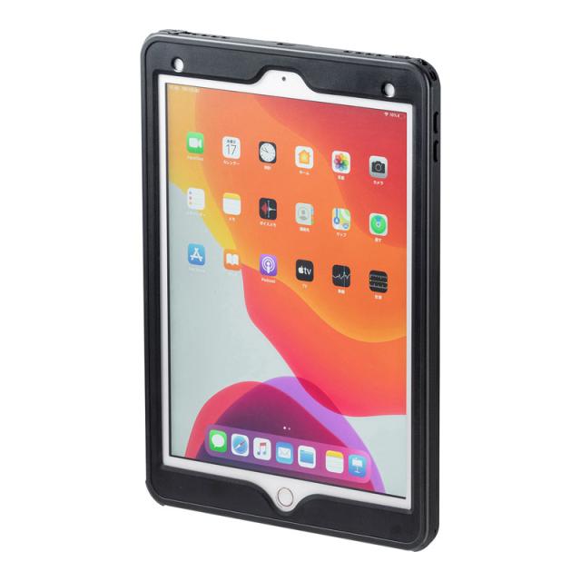 サンワサプライ PDA-IPAD1616 耐衝撃防水ケース (iPad 10.2インチ用) SANWASUPPLY