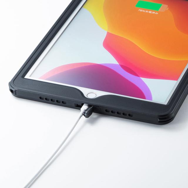 サンワサプライ PDA-IPAD1616 耐衝撃防水ケース (iPad 10.2インチ用) SANWASUPPLY_6