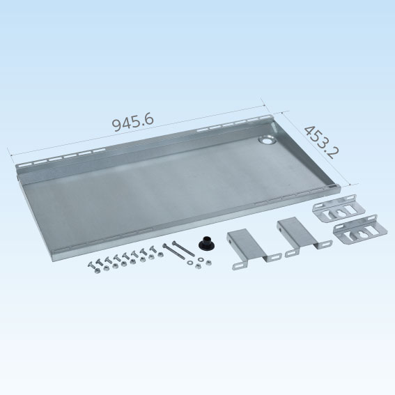 日晴金属 PE-KDP30 PCキャッチャー 壁面用集中ドレンパン