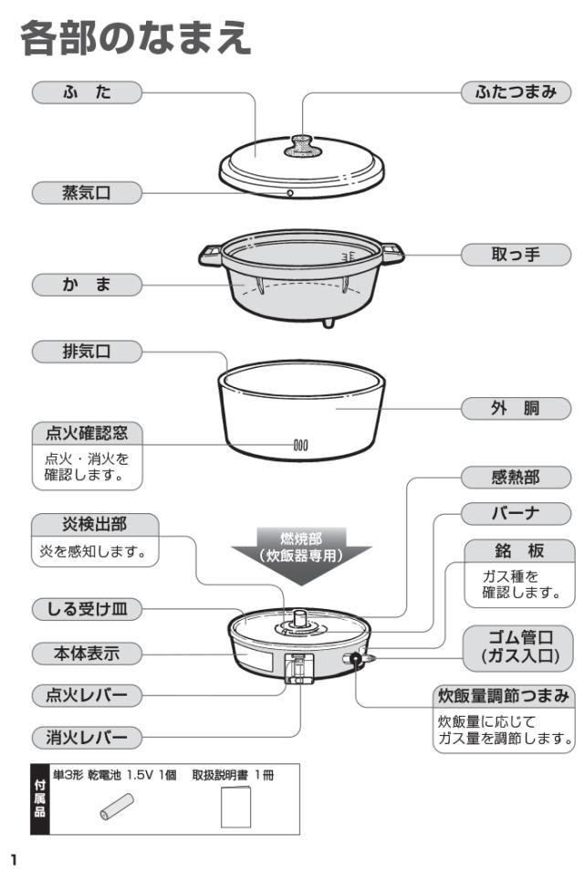 ◇パロマ業務用ガス炊飯器・保温 6L(3升) PR-6号A プロパンガス ①