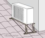 オーケー器材 RAキーパー 屋根直角置台 溶融亜鉛メッキ仕上げ K-KLZ7G オーケー器材 RAキーパー 屋根直角置台 溶融亜鉛メッキ仕上げ K-KLZ7G
