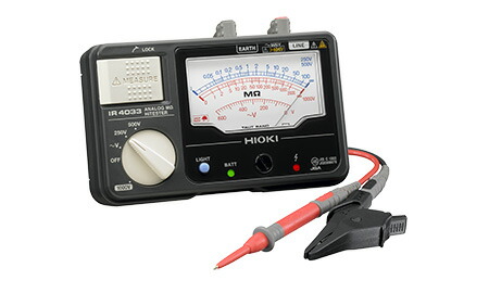 日置電機 HIOKI IR4033-10 ３レンジアナログメガー