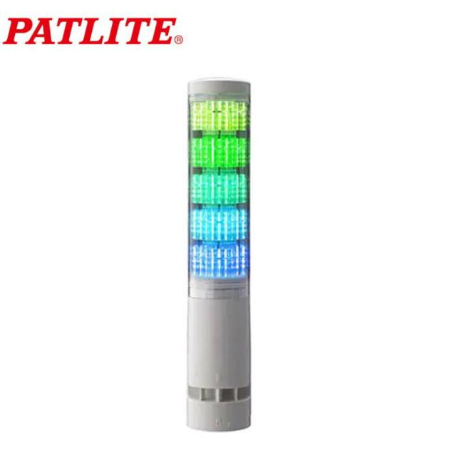 パトライト LA6-5DTNWB-RYGBC LED積層情報表示赤黄緑青白