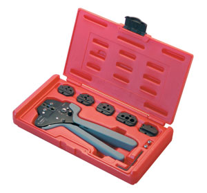ジェフコム デンサン 圧着工具セット LMJ-SET-B