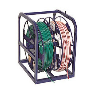 ジェフコム デンサン 電設作業工具 マジラックリール2連 小 MRR-322