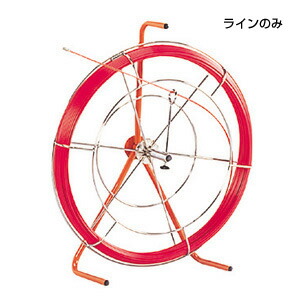 ジェフコム デンサン 通線物の具 ファイバーレッドライン（FRP製/覆いかぶせるなし印字機） 線のみ RG-0506 (法人押さえる)