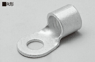 ニチフ 銅線用 裸圧着端子 丸形 R形 R14-8 (100個入)