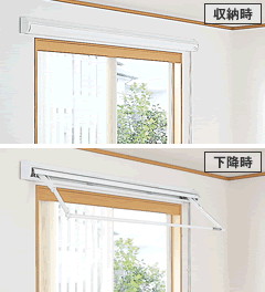 パナソニック CWFBT8102W 室内物干しユニット ホシ姫サマ 竿1本・手動 壁付け ロングサイズ フタ付(CWFT8102Wの後継品) (法人限定)の通販は