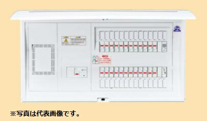 パナソニック BQE36202ZR 住宅分電盤 地震かみなりあんしんばん リミッタースペース付 20+2 60A