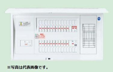 パナソニック BQEF810261J 住宅分電盤 太陽光発電システム対応 フリースペース付 単相3線計測電源用ブレーカー内蔵 リミッタースペースな