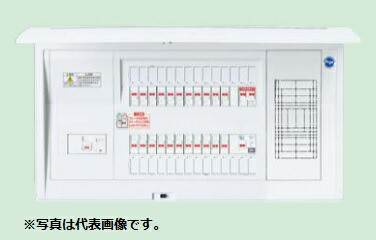 パナソニック BQEF810301J 住宅分電盤 太陽光発電システム対応 フリースペース付 単相3線計測電源用ブレーカー内蔵 リミッタースペースなし 30+1+1 100A