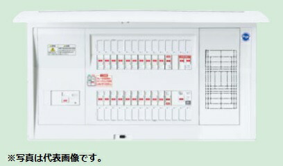 パナソニック BQEF810341C3 住宅分電盤 太陽光発電システム・エコキュート・電気温水器・IH対応 フリースペース付 単相3線計測電源用ブレーカ内蔵 リミッタースペースなし 34+1+1 100A