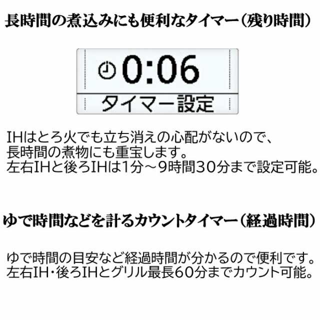 パナソニック KZ-E60KG IHクッキングヒーター 据置型 2口 鉄