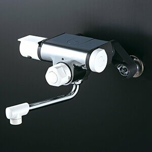 KVK MTB170KWPR2 定量止水付サーモスタット式混合栓(240mmパイプ付) (寒冷地用)(代引不可)の通販は