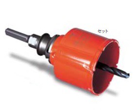 ミヤナガ PCH80 ハイブリットコアドリル セット 80mm