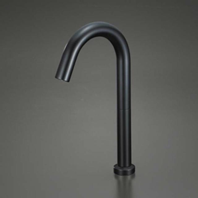 KVK E1700L3M5 センサー水栓 マットブラック ロング(代引不可)の通販は