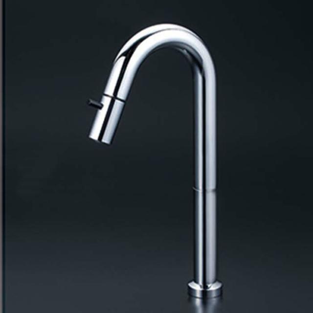 KVK K1103L3 立水栓(単水栓)先端吐止水付 吐水空間196mm(代引不可)