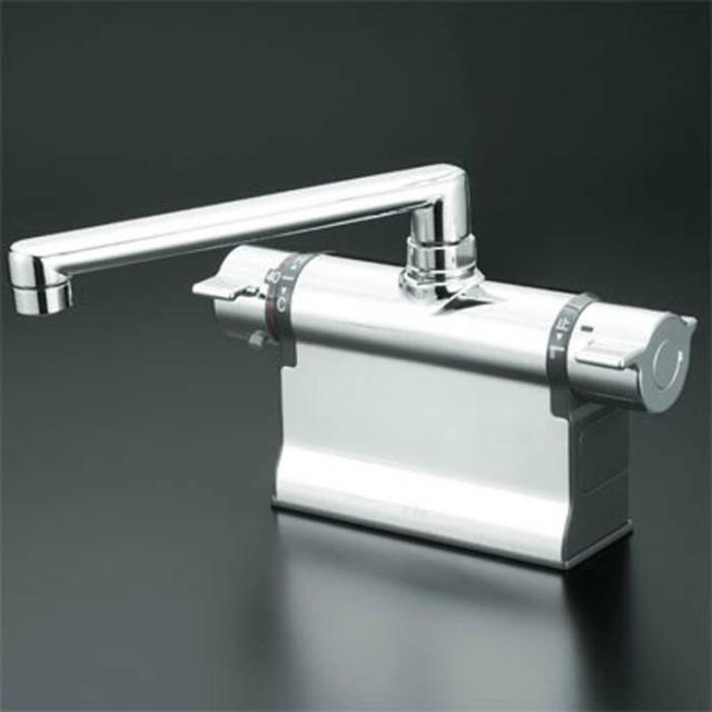 KVK KM3011ZT デッキ形サーモスタット式混合栓(190mmパイプ付)(寒冷地用)(代引不可) 24,308円