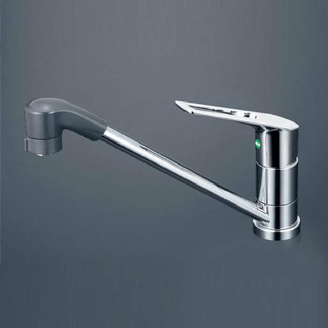 KVK KM5011ZTFEC シングルシャワー付混合栓(eレバー)(寒冷地用)(代引不可)の通販は