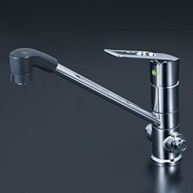 KVK KM5151ZTFEC シングルシャワー付混合栓(止水栓付)ｅレバー(寒冷地用)(代引不可)の通販は