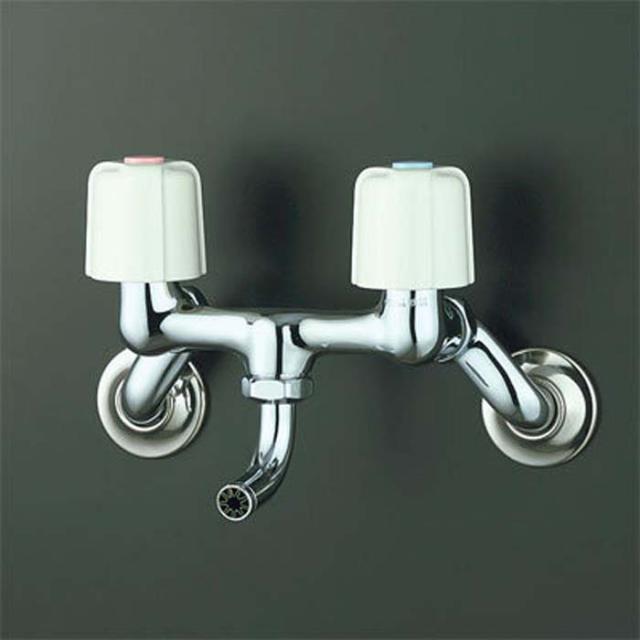 KVK KM33N3 2ハンドル混合栓(肉厚万能ノズル付)(代引不可)の通販は 10,260円