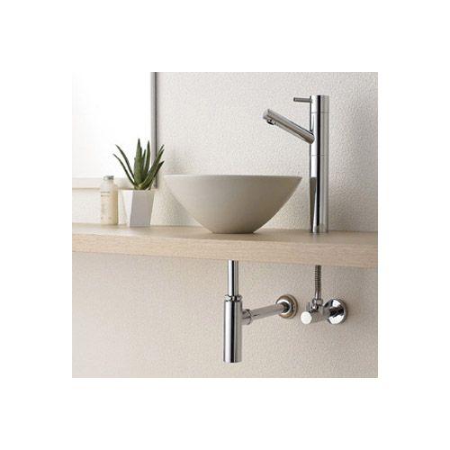 三栄水栓 SANEI H7610-25 アフレナシボトルトラップ 洗面所用_1