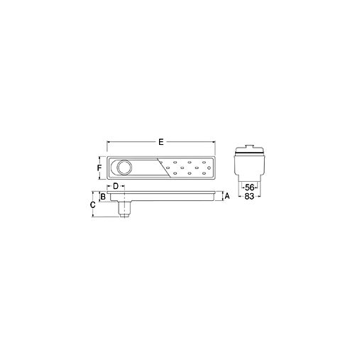 三栄水栓 SANEI H901-600 浴室排水ユニット バスルーム用_2