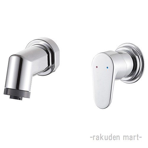 三栄水栓 SANEI K3715EV-13 シングルスプレー混合栓（壁出） 洗面所用の通販は 28,385円