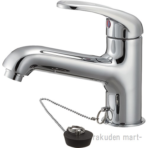 三栄水栓 SANEI K4710JV-13 シングルワンホール洗面混合栓 洗面所用