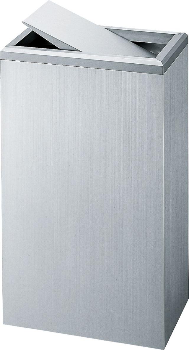 (代引不可)山崎産業 YD-90L-SA ダストボックス NKF-2236 (STヘアーライン)