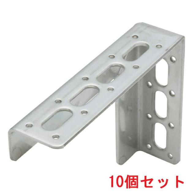 因幡電工 LBM-6-SUS L型ブラケットM仕様(ステンレス仕様) (10個セット) INABA