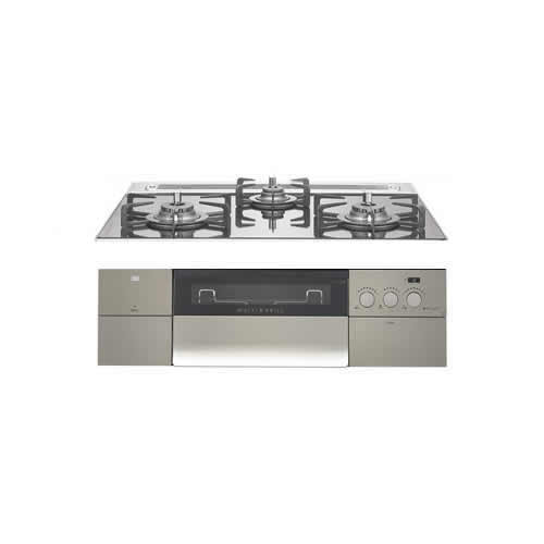 ノーリツ N3S14PWASKSTEC-LP ビルトインガスコンロ PROGRE プログレ 3口コンロ 幅60cm プロパンガス用 NORITZ (代引不可) (法人限定)