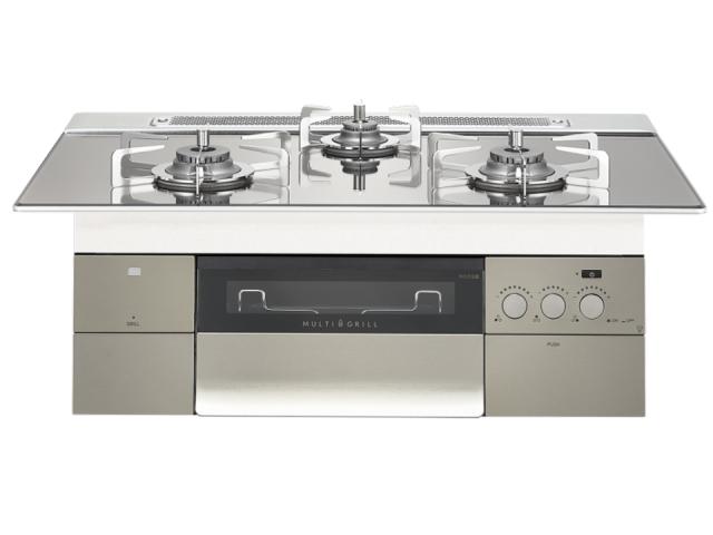 ノーリツ N3S18PWASKSTESC-LP ビルトインガスコンロ PROGRE プログレ 100V 3口コンロ 幅75cm プロパンガス用 NORITZ (代引不可) (法人限定)