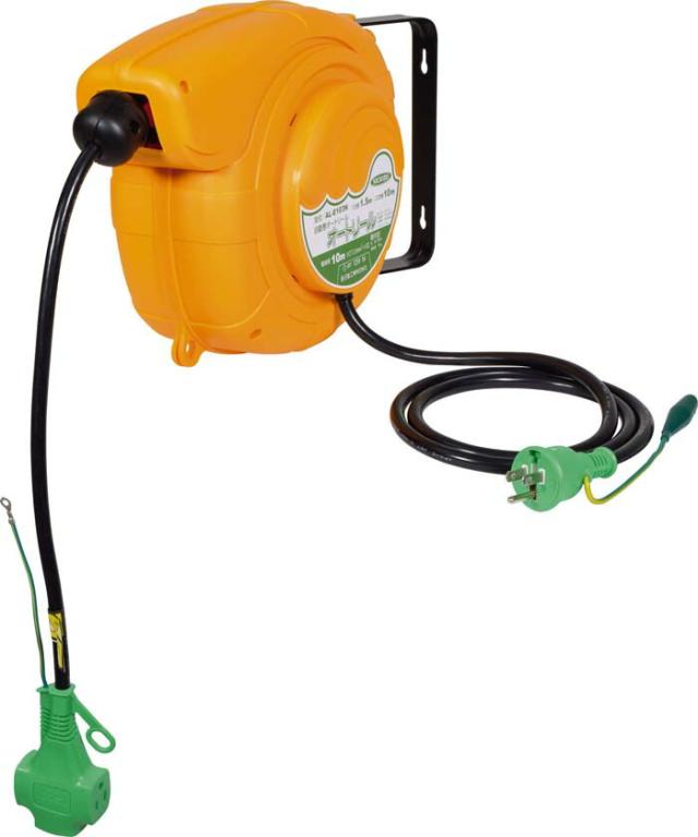 日動工業 AL-E103N オートリール アース付10m NICHIDO