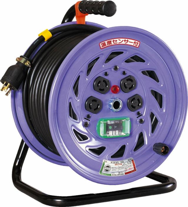 日動工業 NF-EB34L-15A 引掛式電工ドラムEセンサー付 NICHIDO