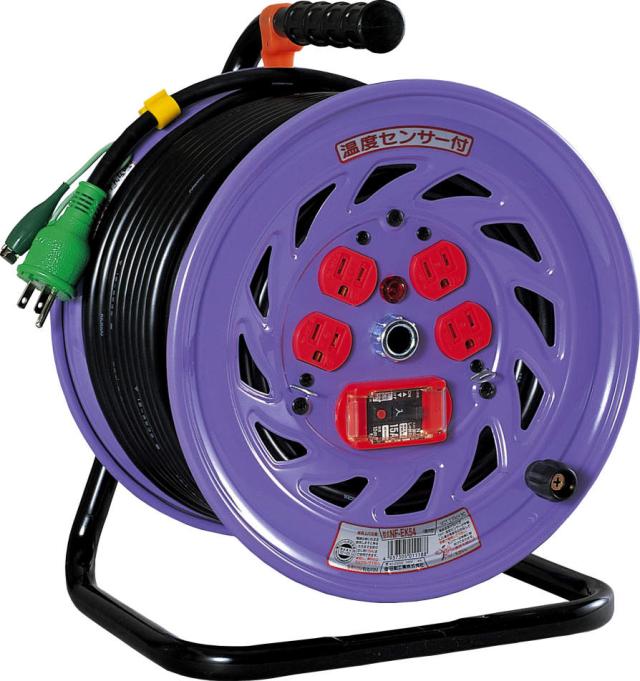 日動工業 NF-EK54 電工ドラム E温度センサー付 NICHIDO