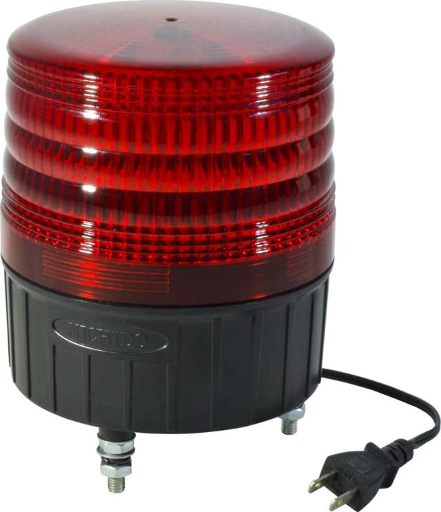 日動工業 NLF150-100V-R LEDフラッシャー 回転灯赤 NICHIDO