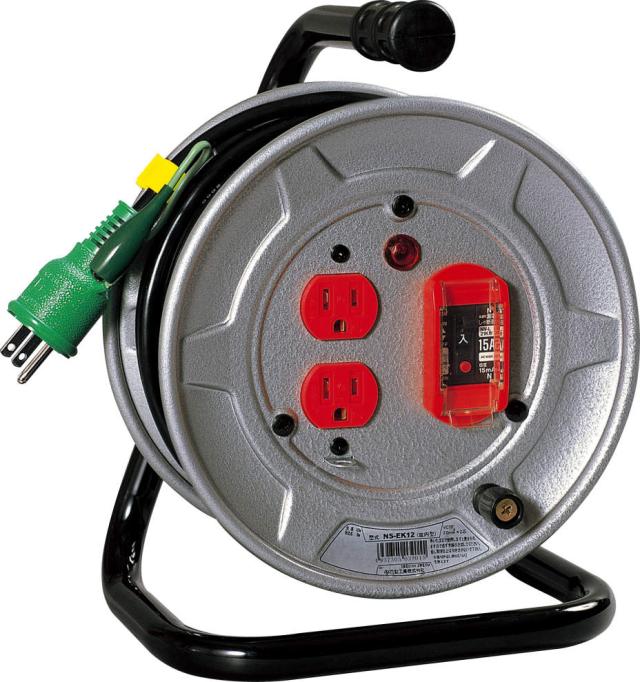 日動工業 NS-EK12 電工ドラム アース･ELB付 NICHIDO