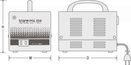 日動工業 PAL-350E 海外用トランス NICHIDO