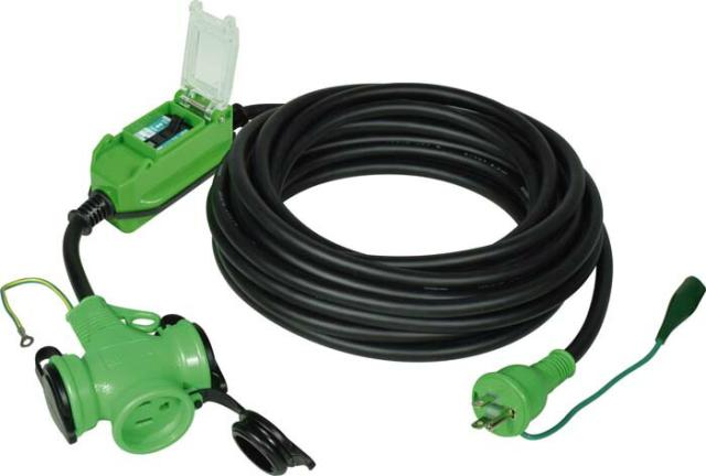 日動工業 PBW-EB10-T 防雨ELBポッキン延長コード NICHIDOの通販は