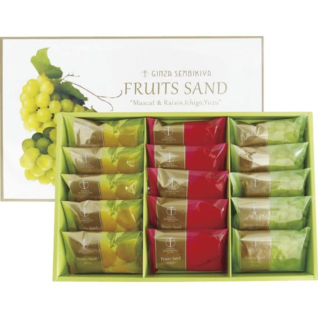 銀座千疋屋 PGS-243 銀座フルーツサンド ギフト お中元 お歳暮 内祝い 贈り物 贈与品 プレゼント お返し (代引不可)の通販は 5,435円