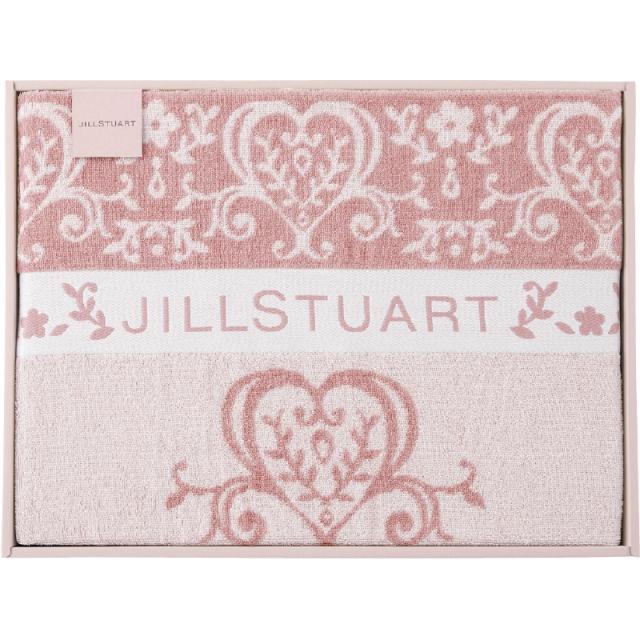(のし包装無料対応可) ジル スチュアート 58-8069100P ボタニカルハート タオルケット ピンク ギフト お中元 お歳暮 内祝い 贈り物 贈与品 プレゼント お返し (代引不可)の通販は 8,360円
