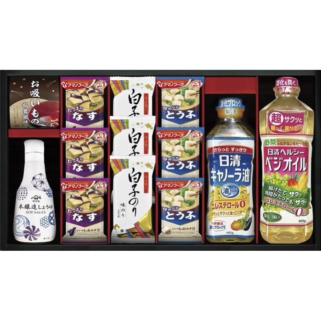 (のし包装無料対応可) AY-502 アマノフーズ&ヤマサ鮮度しょうゆ詰合せ ギフト お中元 お歳暮 内祝い 贈り物 贈与品 プレゼント お返し (代引不可)の通販は 5,138円