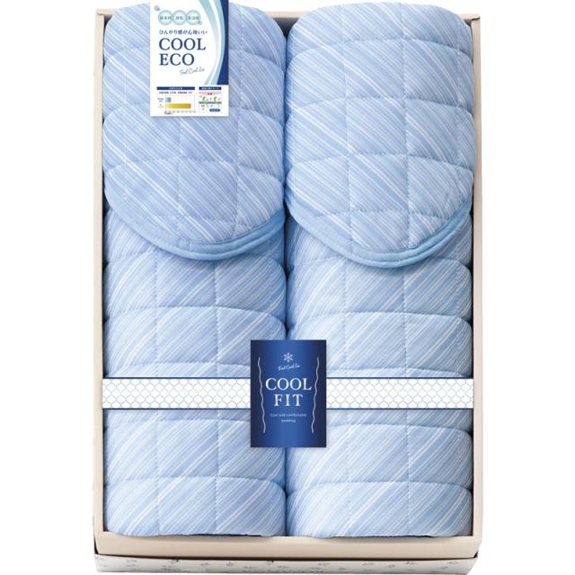 (のし包装無料対応可) COOL FIT 7440-2P 冷感 敷パット2P ギフト お中元 お歳暮 内祝い 贈り物 贈与品 プレゼント お返し (代引不可)の通販は 5,767円