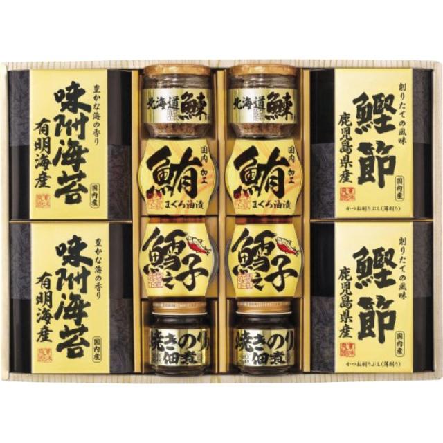 5876-80 美味之誉 詰合せ ギフト 内祝い 贈り物 贈与品 プレゼント お返し (代引不可) (のし包装無料対応可) 5,434円