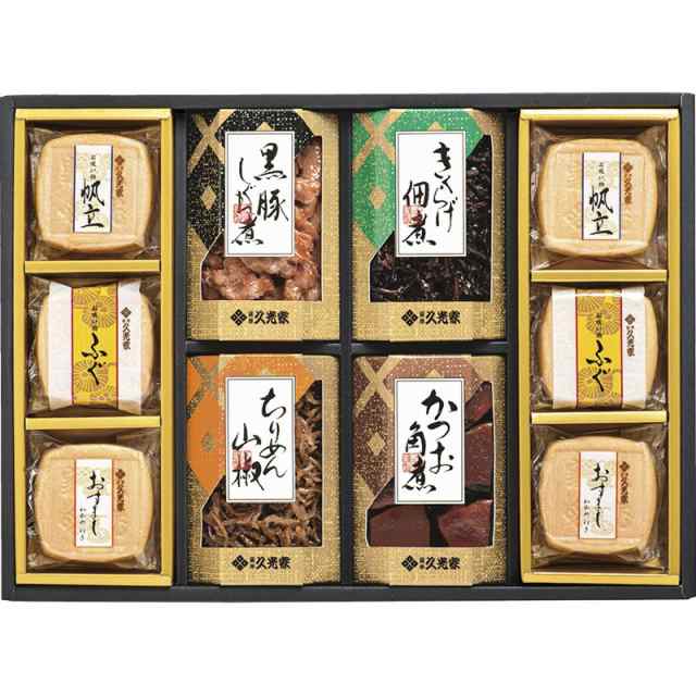 久光家 HFT-50 お吸物・佃煮詰合せ ギフト 内祝い 贈り物 贈与品 プレゼント お返し (代引不可) (のし包装無料対応可)