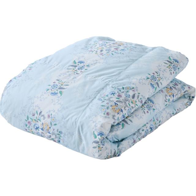 ミントン FH-31254BL 羽毛肌掛けふとん ギフト 内祝い 贈り物 贈与品 プレゼント お返し (代引不可) (のし包装無料対応可)