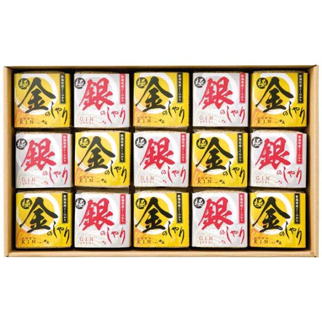 タナベ KIGI-15000 極金のしゃり・極銀のしゃりギフトセット ギフト 贈り物 プレゼント 定番 初代田蔵 (のし包装無料対応可) (代引不可)