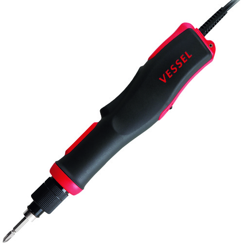 ベッセル VE-5000PS 電動ドライバー(高速タイプ) VE-5000PS プッシュ式 出力トルク:0.6〜2.5N・m 電動工具 VESSEL