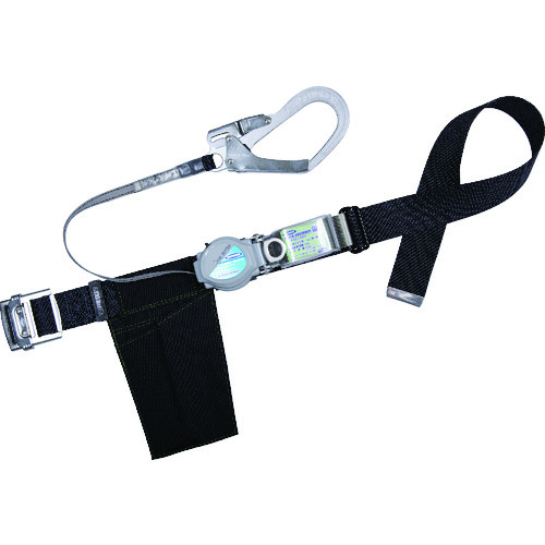 藤井電工 TB-TRN-599-BLK-L-BP ツヨロン 胴ベルト型墜落制止用器具 TB-TRN-599 ツーウェイリトラ スタンダードタイプ Lサイズ FUJIIDENKO